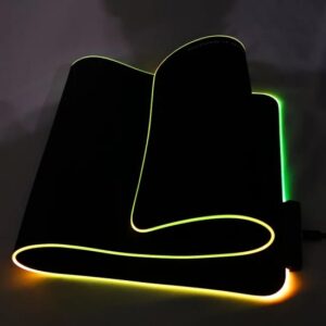 RGB Gaming Mouse Pad With RGB Lights