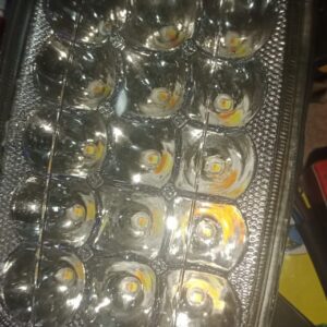 New 5 function Led headlight 15 led fog bike headlight super bright FOR CD 70 &125