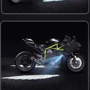 Bluetooth control angel wing light multicolor for all bikes and car uneversa