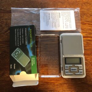 Mini Electronic Scales High Precision Pocket Digital Scale for Gold Sterling Jewelry Balance Gram For Kitchen Scale 500g