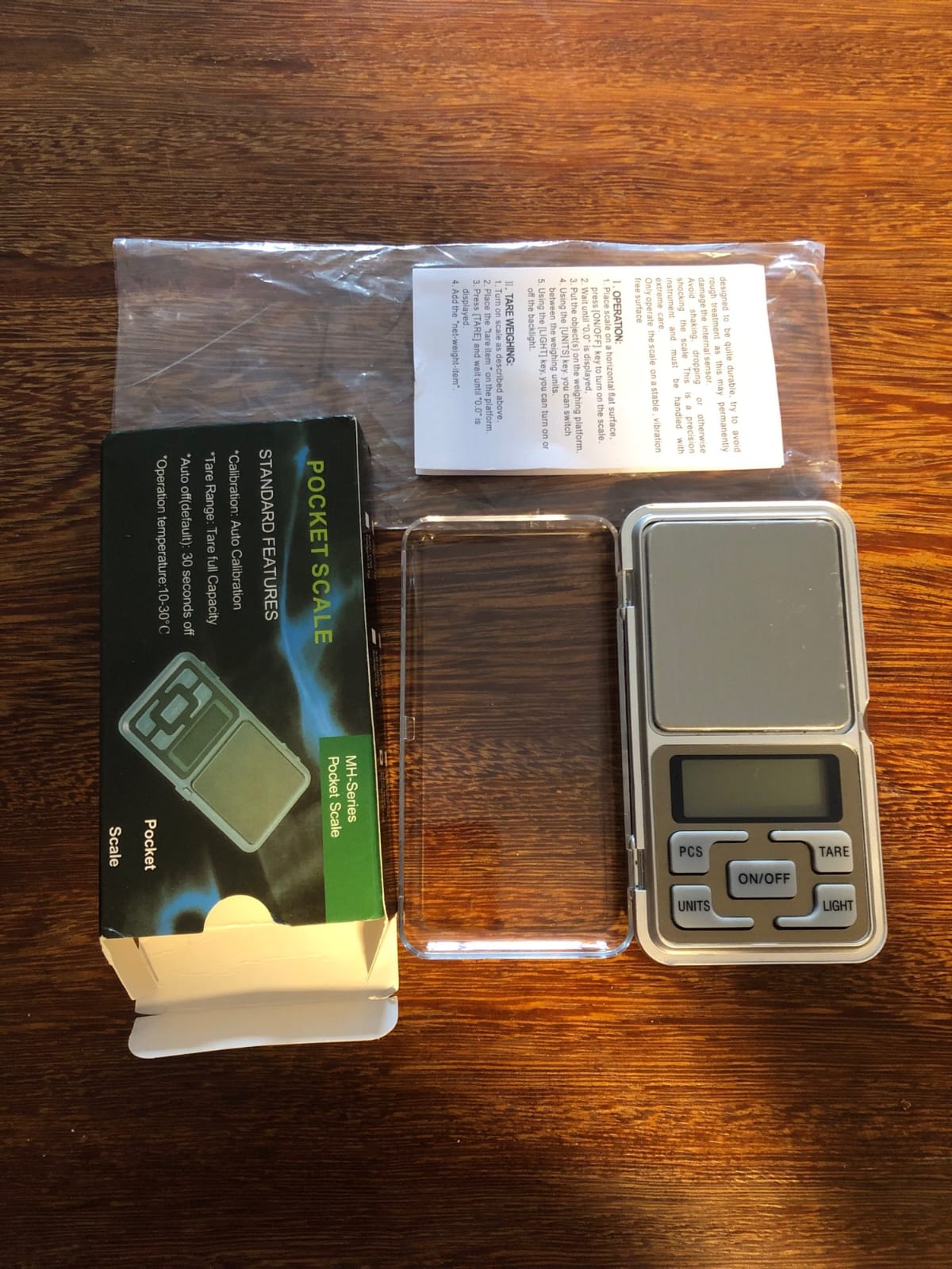 Mini Electronic Scales High Precision Pocket Digital Scale for Gold Sterling Jewelry Balance Gram For Kitchen Scale 500g