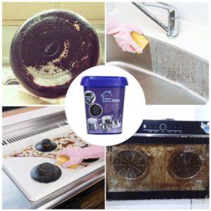 Powerful Stainless Steel Cookware Cleaning Paste Household Car Body Cleaner Washing Pot Bottom Scale Strong Cream Deterg
