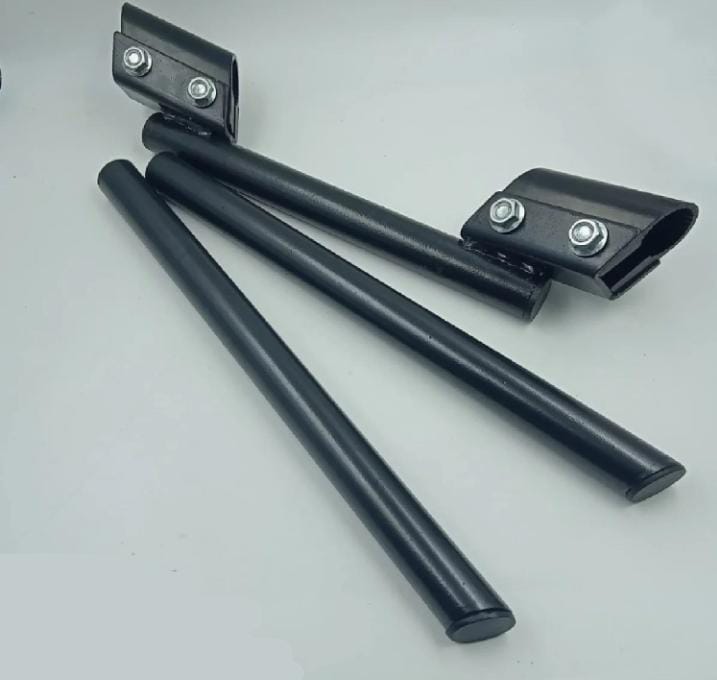 3 piece handle for motorcycle universal (Color Black)