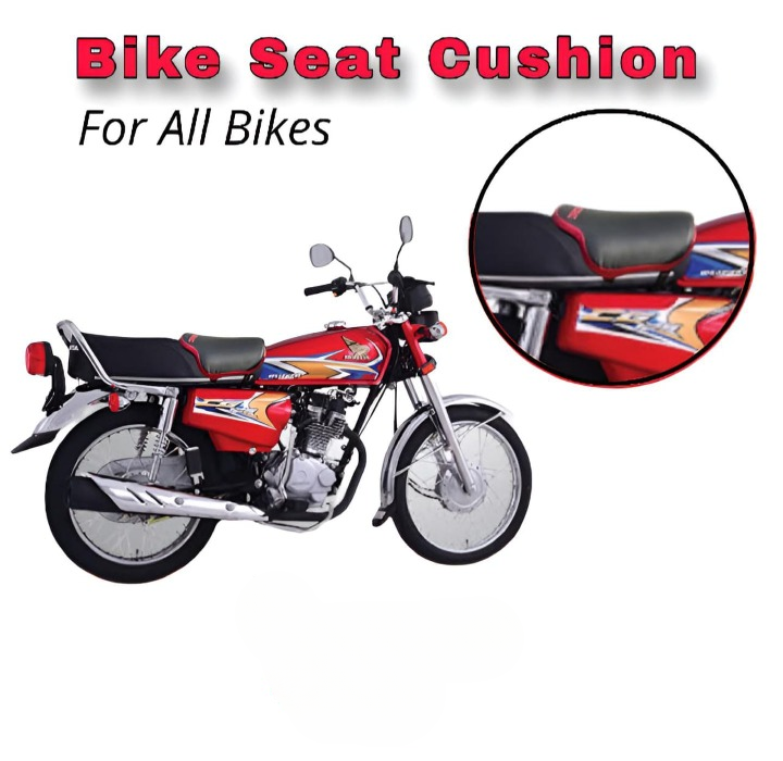 Best Bike Seat Cushion for Back Pain Red Black Waterproof Universal Relaxer Bike Seat Cushion and Motorcycle Seat Cover
