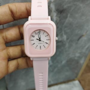 Curren Rubbar Belt Ladies Watch Model Square - Without Box