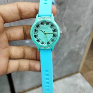 Curren Rubbar Belt Ladies Watch Model Diamond - Without Box