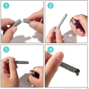 3pcs Low Temperature Welding Rods Easy Melt Stainless Steel Copper Iron Repairing Holes Tools Solder Aluminum Rod Agent