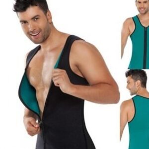 Hot Shapers Slimming Zipper body Shaper Instead SlimShirt for Men