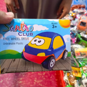 Car with Eyes Blue Baby funny toy car stylish and unique