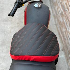 Double Stitch Water Proof Bike Seat Cushion /Motorcycle Seat Cover / Motor Bike Long Route Cushion Long Travel Seat Comf
