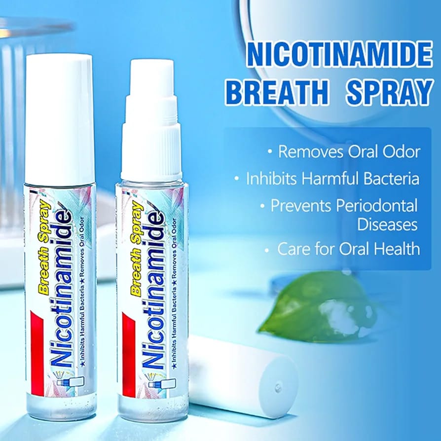 (pack of 2) Mouth Spray | 20ml Natural Breath Freshener Portable - Mouth Freshener Spray (random)