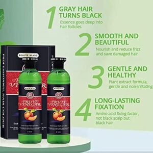 Aravli BEAUTE BLANC Fruit Vinegar Black Gel Color, 500 ml