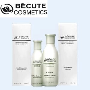 BeCute Whitening & Brightening Skin Polisher With Activator - Volume 20% Activator (200ml) - Dust-Free Blonder (100g