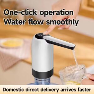 Drinking Water Bottle Pump Automatic Drinking Water Pump Mini Portable Household Water Dispenser USB One Click Drinking