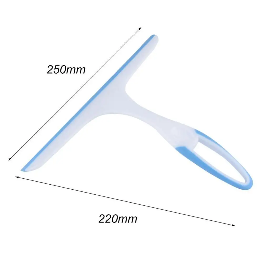Practical Soft Glass Scraper Wiper Window Brush Cleaner Car Window Washing Kitchen bathroom Home Multipurpose Tools (ran