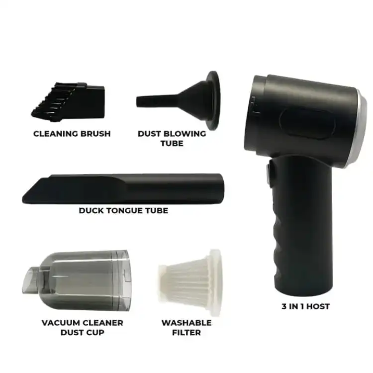 3 In 1 Portable Vacuum Cleaner For Car Home