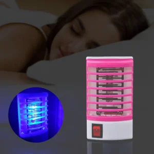 1 Piece Socket Electric 220V Mini Mosquito Lamp LED Insect Mosquito Repeller killing Fly Bug Insect Night Housefly (Rand