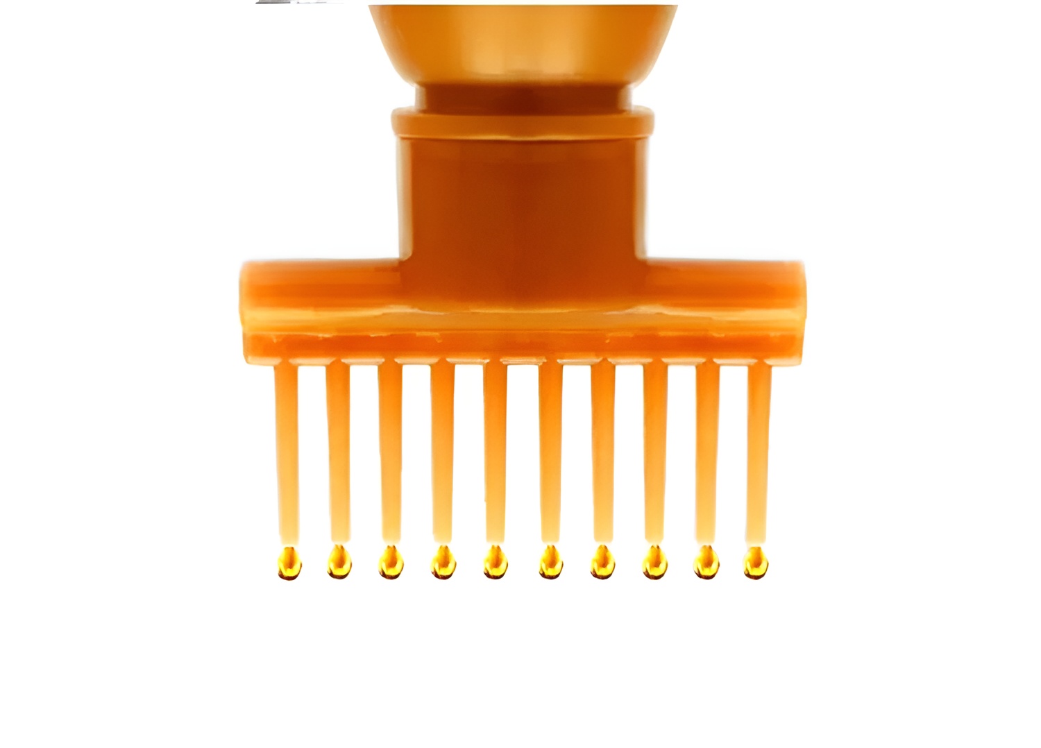 (Pack of 20) Hair dye bottle | Hair Oil Applicator Bottle, Root oiling Comb bottle for Hair Coloring, Shampoo, Oiling, D