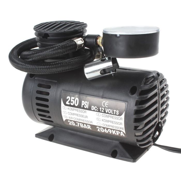 Mini 12V 300PSI Car Air Pump Tyre Compressor Portable Electric Car Air Pump