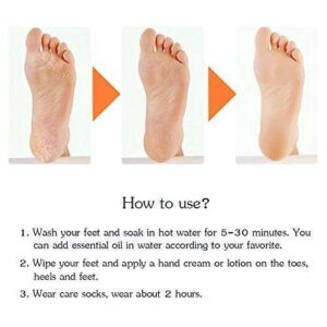 1 Pair unisex silicone gel socks moisturizing sock breathable elastic heel cracked protector socks