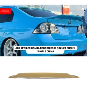ABS Rocket Bunny Style Rear Trunk Spoiler for Honda Civic Reborn (2006β2012 Models)