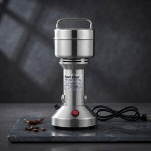 Super Crest SCT 150g Powder Grinder 1000W Copper Motor Stainless Steel Build High Speed 28000 R Min Coffee Spice Herb Grinder
