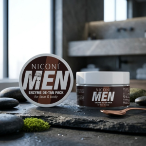 Niconi Men Enzyme De Tan Pack - Skincare Product Designed For Skincare And Daily Care Routine -150ML