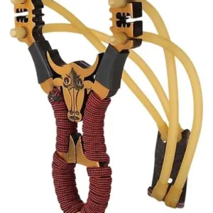 Professional Bull Design Slingshot Metal Outdoor Sport Slingshot - Outdoor Accessory Designed For Sport And Daily Utility Routine