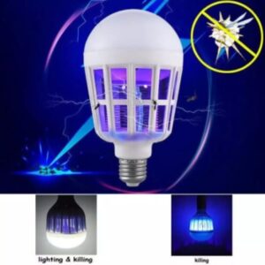 2-In-1 LED Mosquito Killer Lamp 9W With Bright LED Lighting Integrated Electric Mosquito Zapper Energy Saving And Long Life For Indoor Use