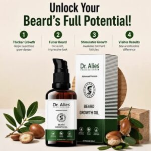 Dr Alies Professional Beard Oil - Grooming Product Designed For Beard Care And Daily Maintenance Routine - 30ML