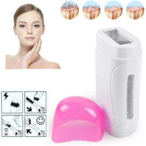 3 in 1 Hot Cartridge Depilatory Heater Wax Waxing (Heater + Refill + Paper)