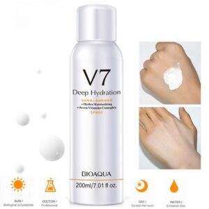 BIOAQUA V7 Deep Hydration Seven Vitamins Complex Spray - Skincare Product Designed For Moisture Hydration And Daily Skin Care Routine - 200ML