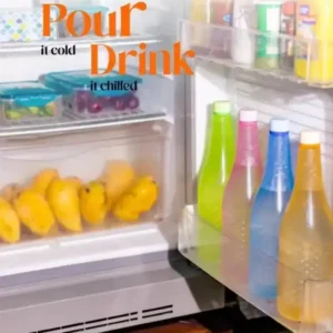 Pack Of 4 Plastic Jumbo Water Bottles SWater Drink Bottles