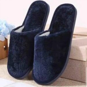 Multi Color Soft Cotton Slippers For Men And Women Free Size (Random Color)