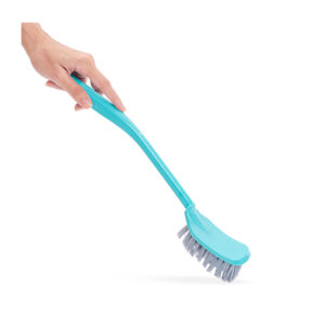 Royal Curved Toilet Brush with Ergonomic Handle – Durable Plastic Bathroom Cleaning Brush for Toilet Bowl & Washroom Cleaning