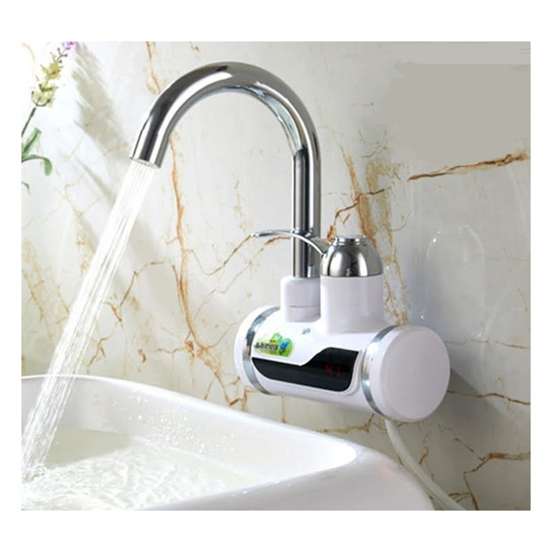 Electric Hot Water Heater Faucet Kitchen Instant Heating Tap Water (without  shower)