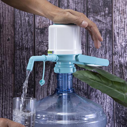 Manual Hand Press Pump With Handle - Imported Quality Water Dispenser (Random Color)