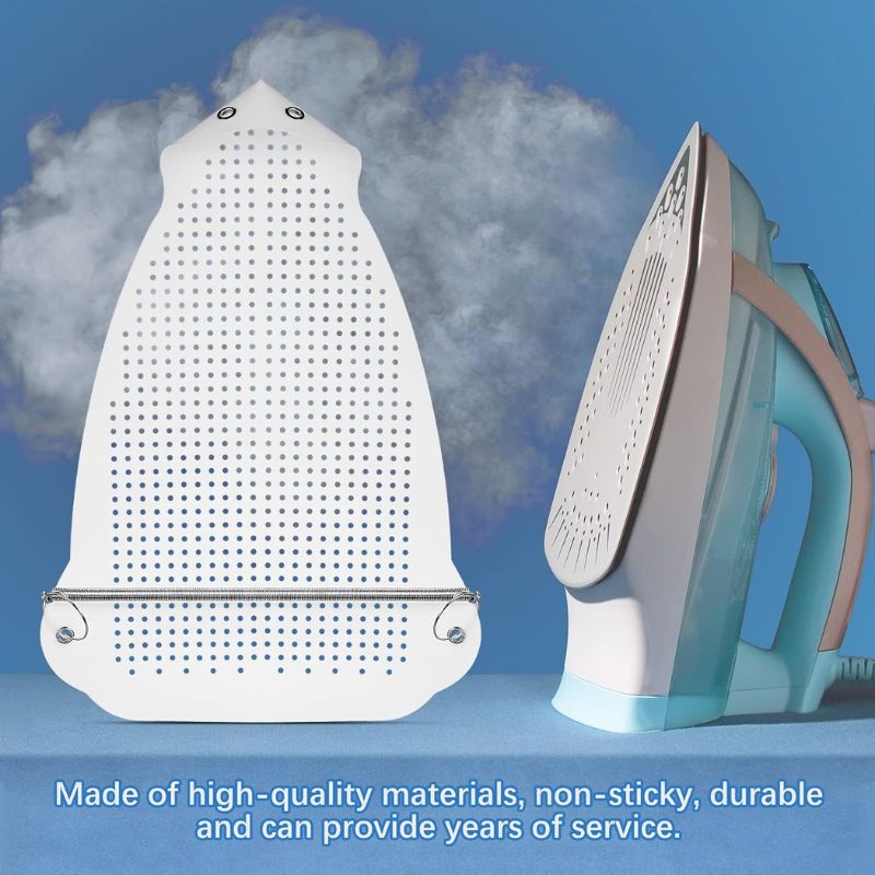 Teflon Iron Cover Protector | Non Stick Garments Care Cover For Iron | Heat Resistant Ironing Shoe for Clothes Protection