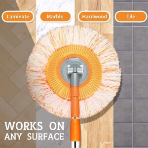 Extendable Telescopic Mop With Detachable Microfiber Cloth Head Durable Lightweight Adjustable Practical Choice For Efficient Home And Office Cleaning
