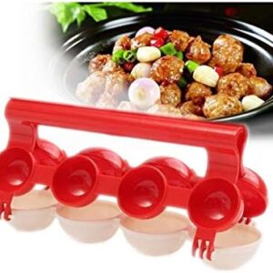 Meatball Maker Plastic Fish Ball Maker Meatball Scoop Meatball Spoon Homemade Stuffed Meatball Fish Ball Maker Mold Fish
