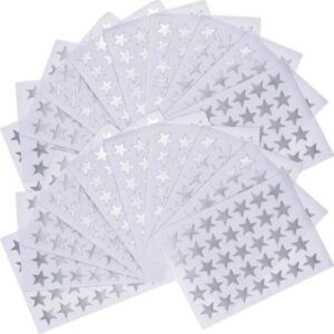 350 PVC Star Stickers Self Adhesive Removable Sparkle Rewards Funny Stickers For Teacher Encourage Students Kids - Stationery Accessory Designed