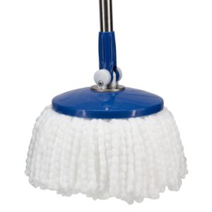 (PACK OF 3)Spin Mop Refill - Extra Head, Additional Microfiber Mop Round Shape Mop Heads