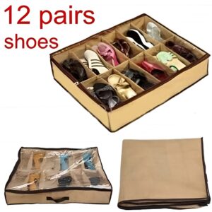 Shoe Organizer Closet/Under Bed Storage | Shoe under best quality imported with box