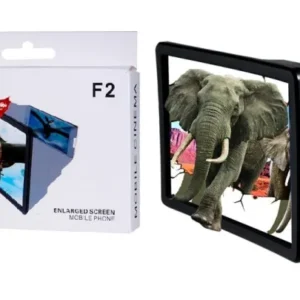 F2 Portable 3D Magnifier Screen Enlarger / Magnifying Glass Zoom Video Screen HD all Mobile Phone random color