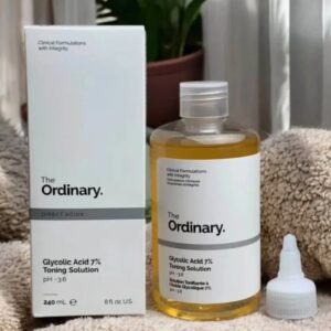 The Ordinary Glycolic Acid 7% Toning Solution | Exfoliating Brightening Face & Body Toner - 240ml