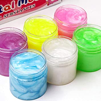 Colorfull Slime 200ml pack of 3 different colors mix colors