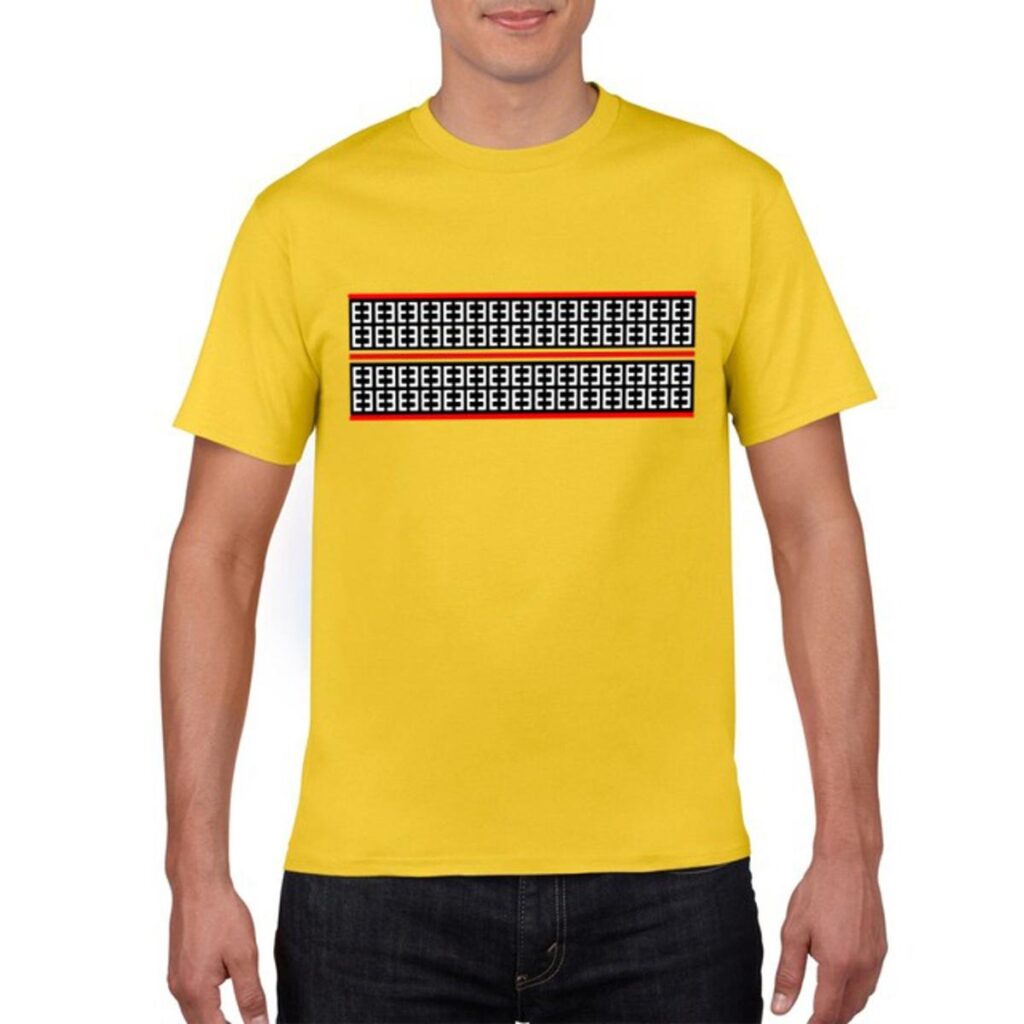 Yellow Half Sleeves Cotton T-Shirt for Men – Soft Breathable Casual Round Neck Summer Wear Tee