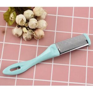 2 in 1 Latest Hot Sale Foot File Pedicure Professional Foot Rasp Hard Skin Remover Tool and Nails ( Random color)