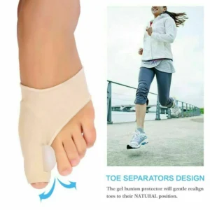 Smart Care Bunion Support Foot Mate Correction Socks Toes Separator Feet Care