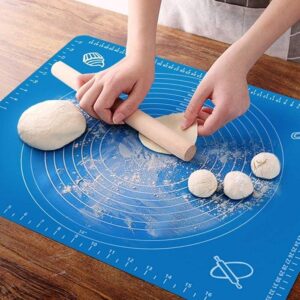 Silicone Roti Mat | Large Size 50x40cm Silicon Roti Mat For Kitchen | Non-stick Baking Mat Kneading Dough Pad (Random Color)
